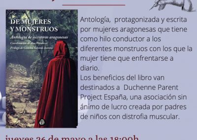 Ciclo «Libros con autora»: De mujeres y monstruos.