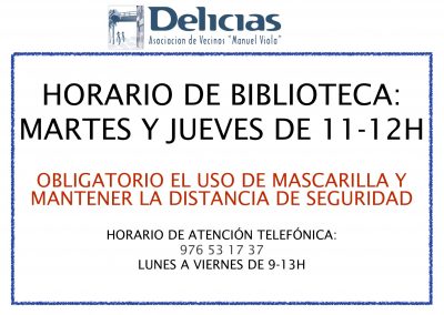 Préstamo de libros en la Asociación de Vecinos