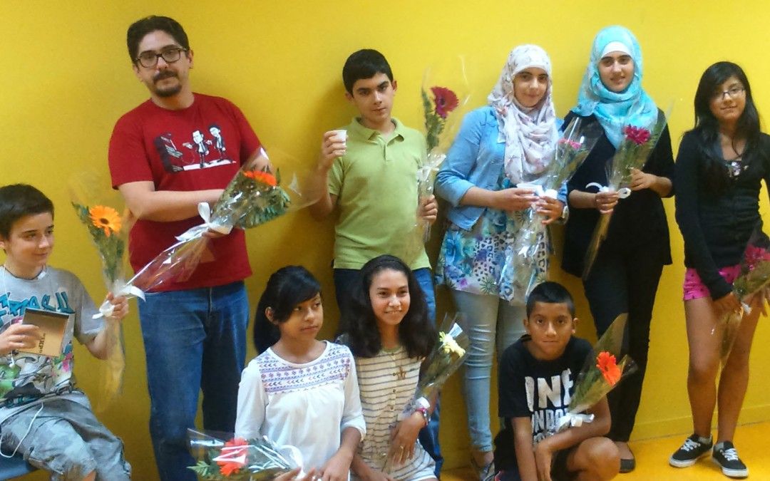 Chicos y chicas de Delicias realizan un cortometraje sobre  la Adolescencia