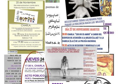 Delicias grita NO a la violencia hacia las mujeres