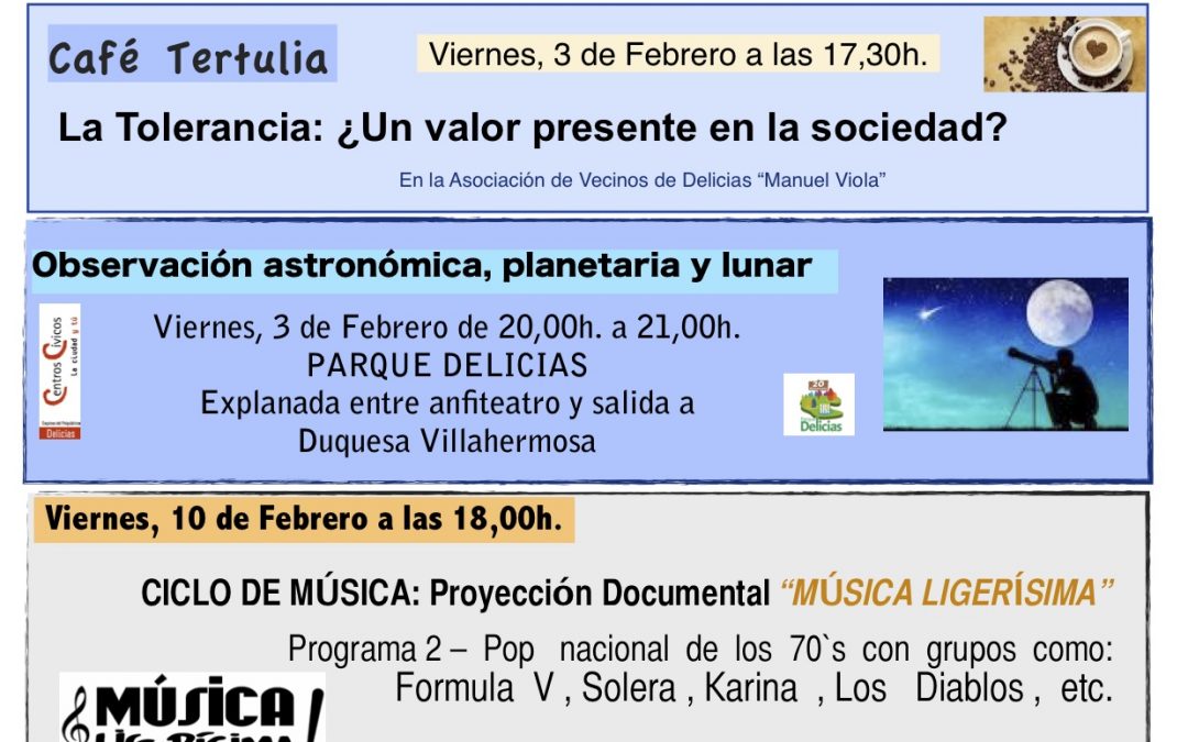 Hoja de actividades Febrero 2017