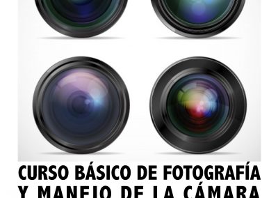 Curso básico de fotografía y manejo de la cámara