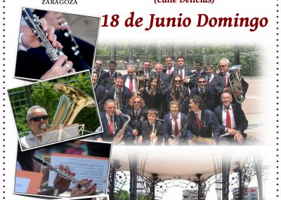 Concierto Banda Delicias en el Jardín en Altura