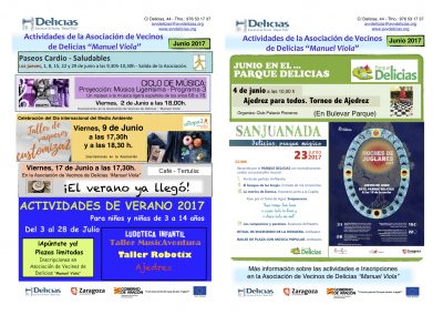Actividades JUNIO 2017