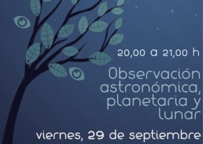 Observación astronómica planetaria y lunar.