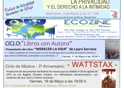 Actividades Mayo 2018