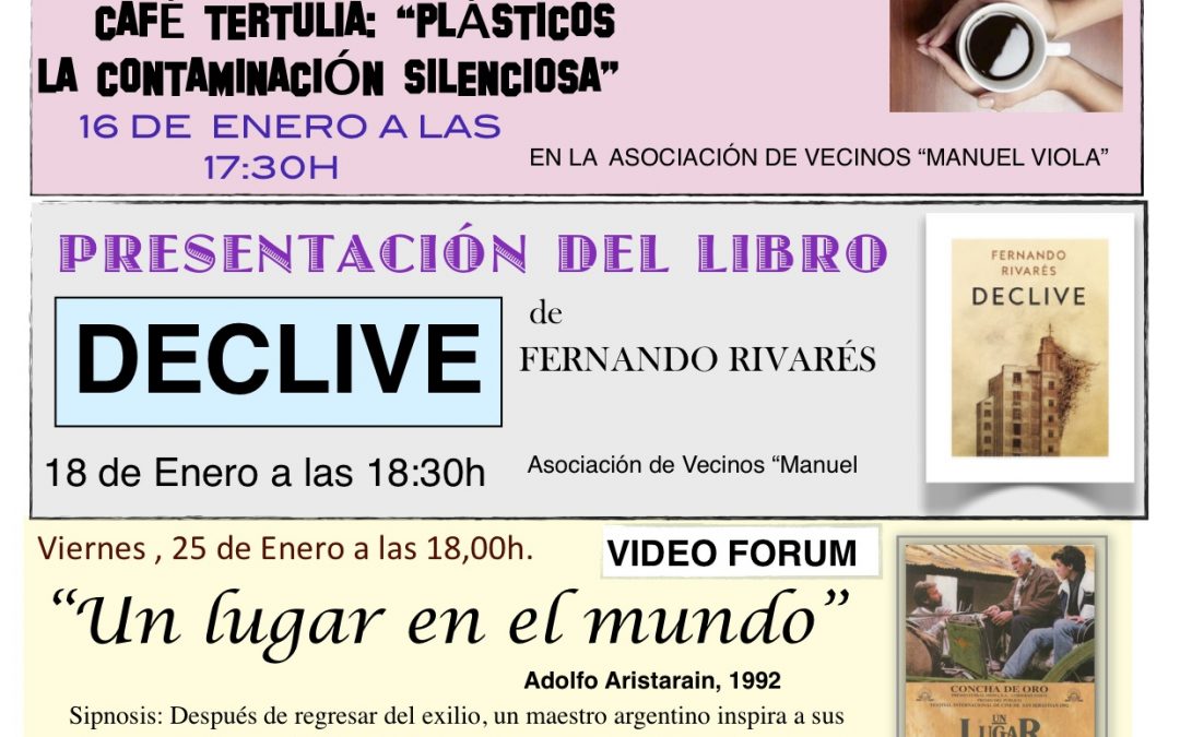 Actividades Enero 2019