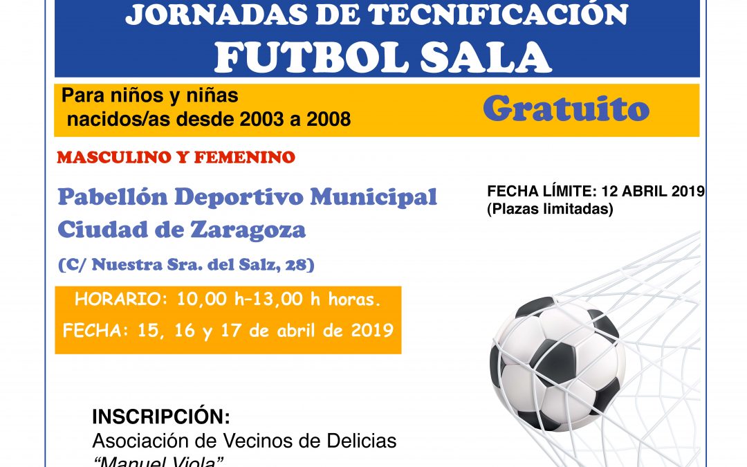Futbol Sala para chicas y chicos