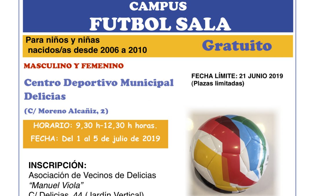 Campus Fútbol Sala julio 2019