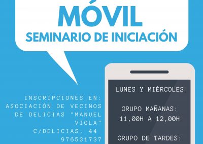 Seminario de introducción: uso de mòvil y tableta