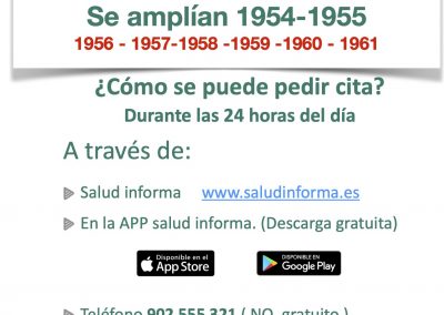 Actualización vacunación