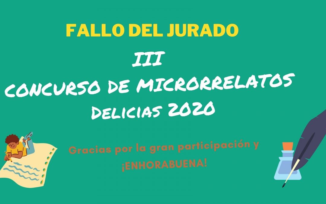 FALLO DEL JURADO: CONCURSO DE MICRORRELATOS