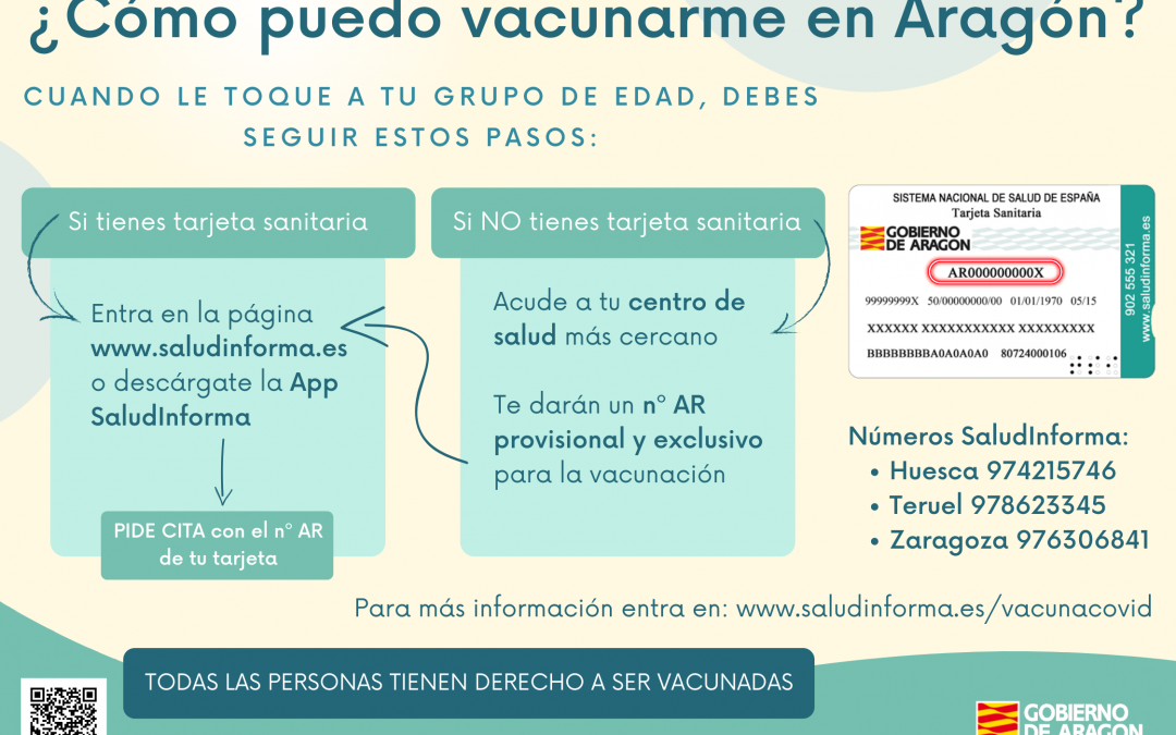 ¿Cómo pedir cita para la vacunación contra la covid19?