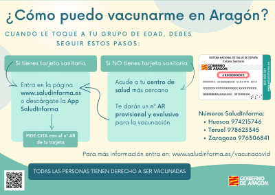 ¿Cómo pedir cita para la vacunación contra la covid19?