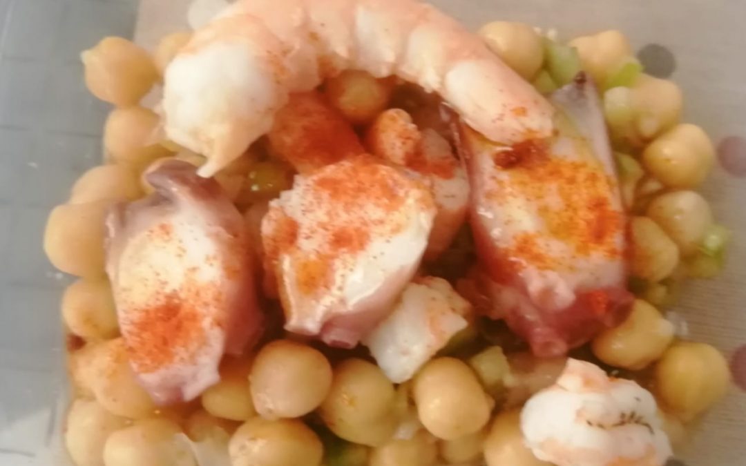 Ensalada de garbanzos