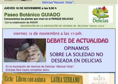 HOJA DE ACTIVIDADES NOVIEMBRE 2021