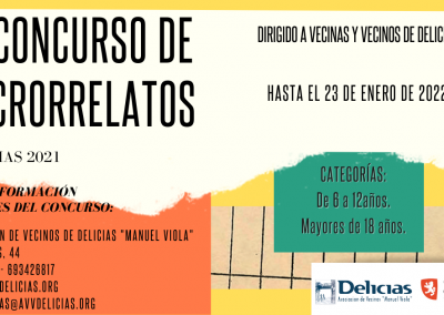 IV CONCURSO DE MICRORRELATOS. DELICIAS 2021