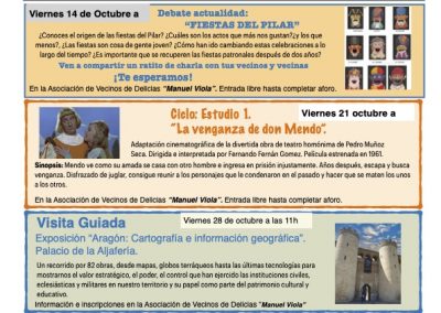 Hoja de Actividades Octubre 2022