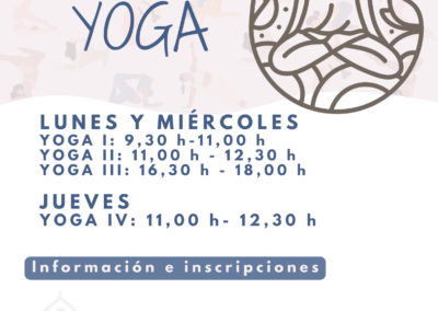 YOGA en la Asociación