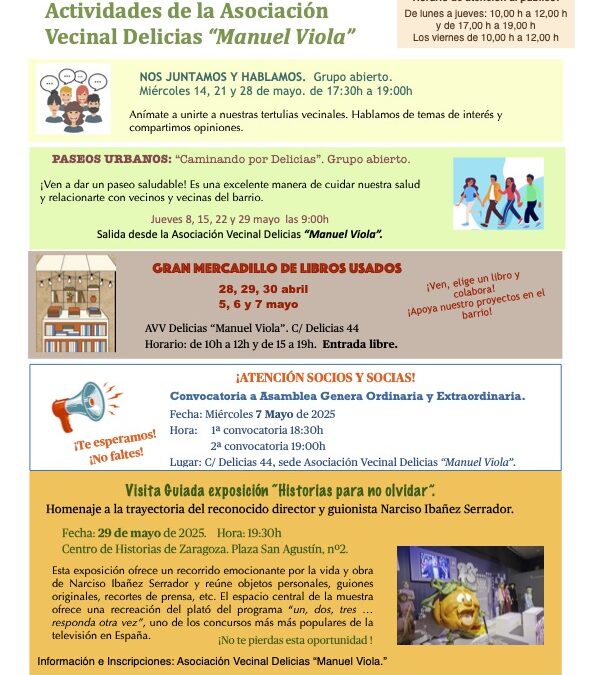 Hoja de Actividades Mayo 2025