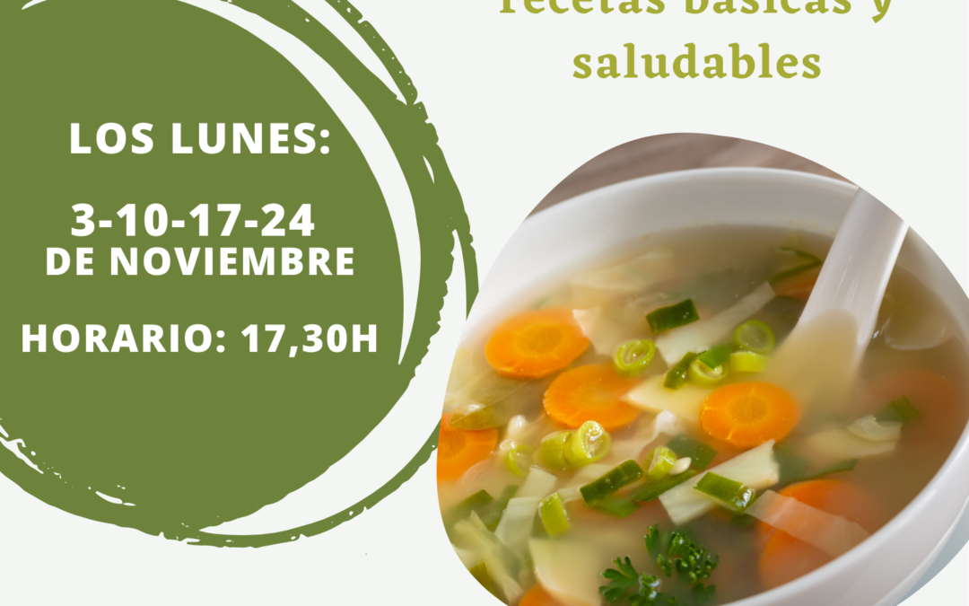 Curso de Cocina: Platos de cuchara