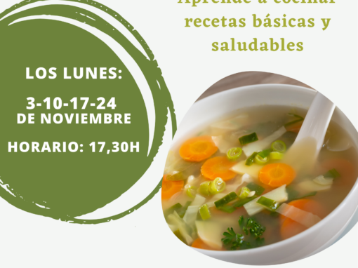 Curso de Cocina: Platos de cuchara