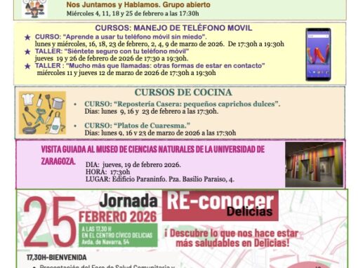 Hoja de actividades FEBRERO 2026