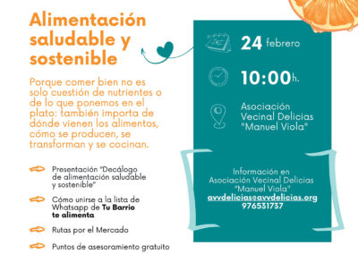 Charla sobre Alimentación Saludable