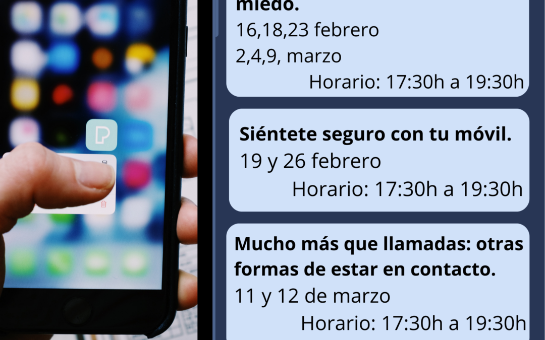 Nuevos cursos de uso de móvil 2026