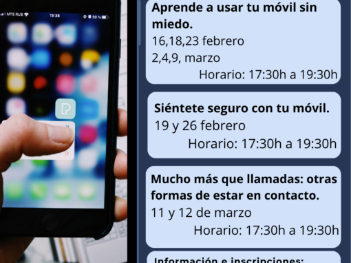 Nuevos cursos de uso de móvil 2026