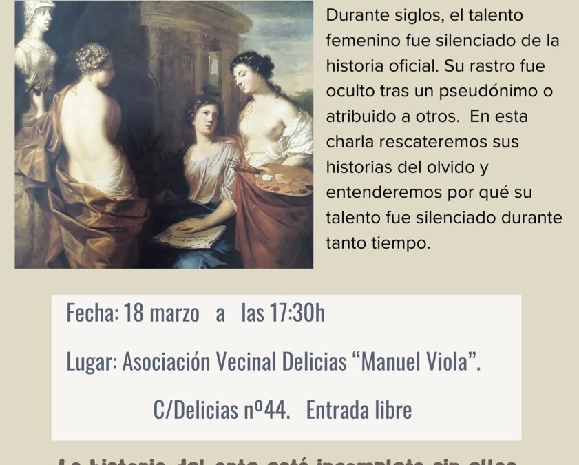 Charla Arte y Mujeres