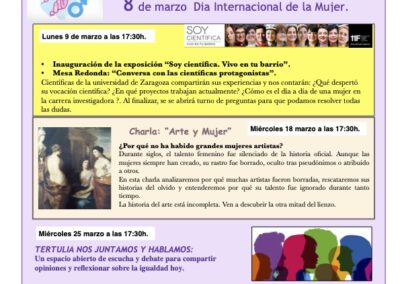 Hoja de Actividades Marzo 2026