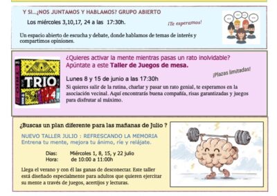 Hoja de Actividades Junio 2026