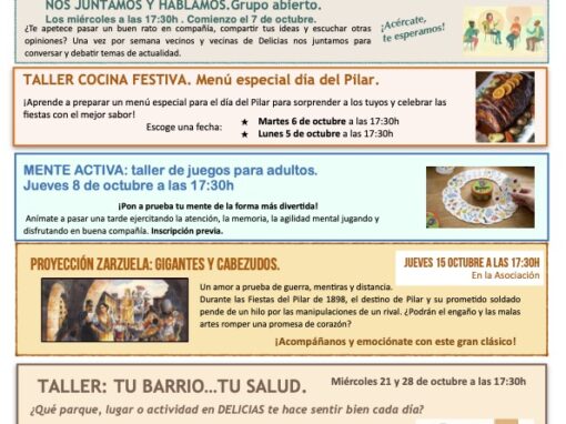 Hoja de Actividades: OCTUBRE 2026